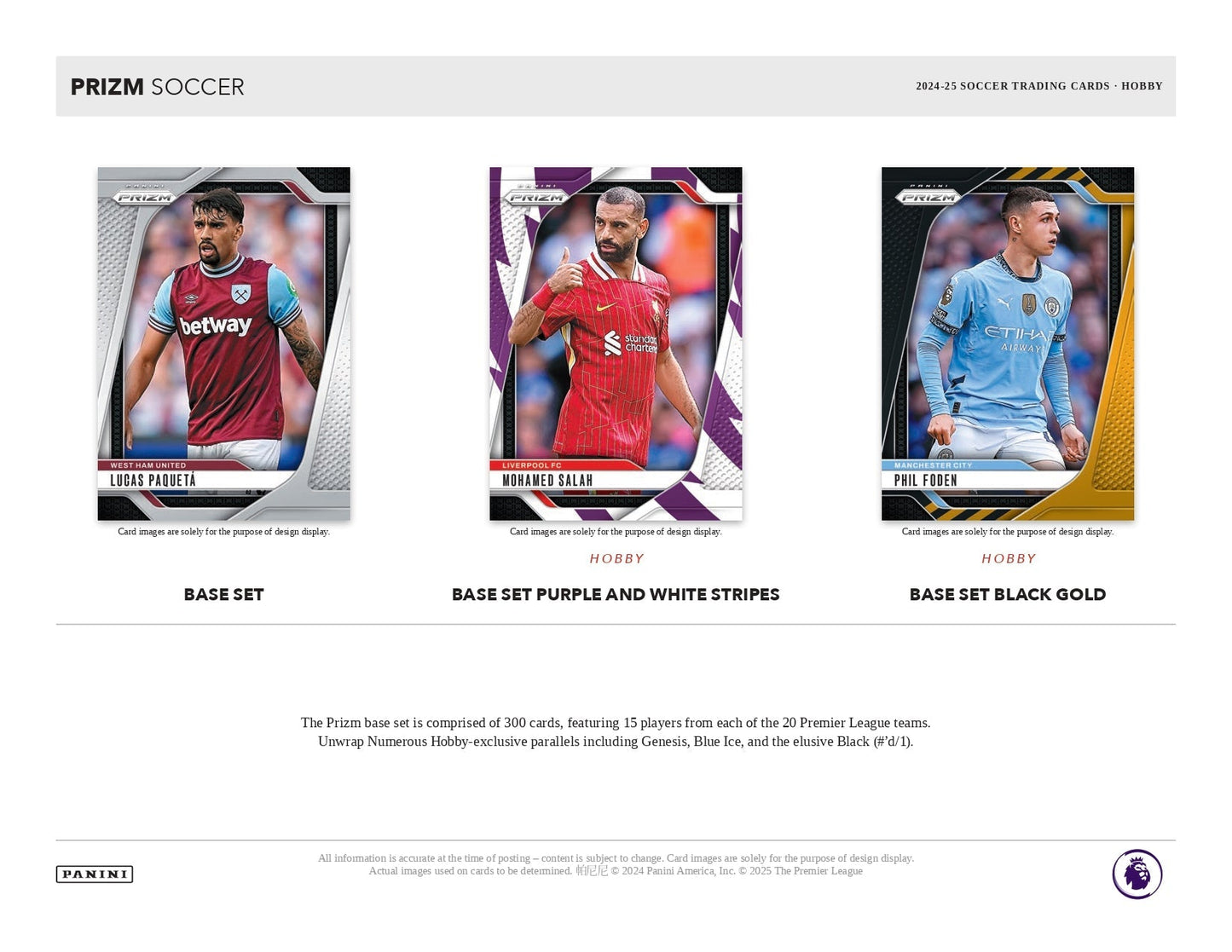 Panni Prizm Premier League 2024/25 - Hobby Box