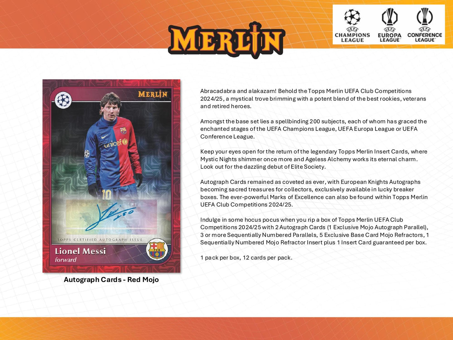 Topps Merlin Chrome UEFA 2024/25 - Breaker's Delight