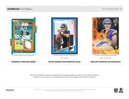 Panini Donruss Football 2025 - Blaster Box