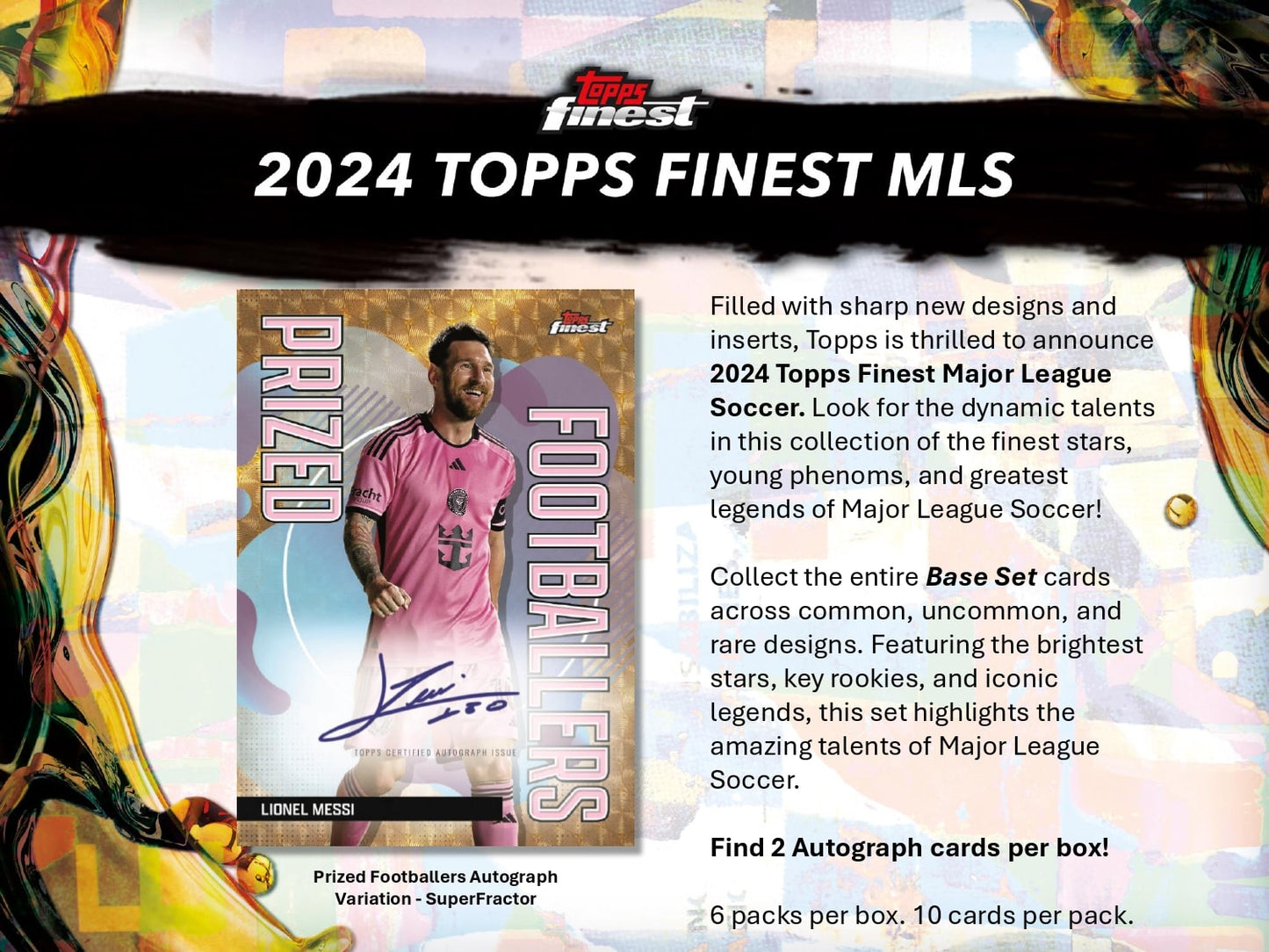Topps Finest MLS 2024 - Hobby Box