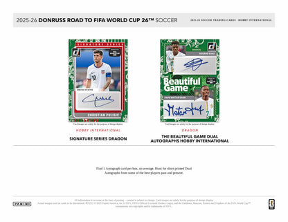 Panini Donruss Soccer Road to World Cup 2025/26 - Fat Pack