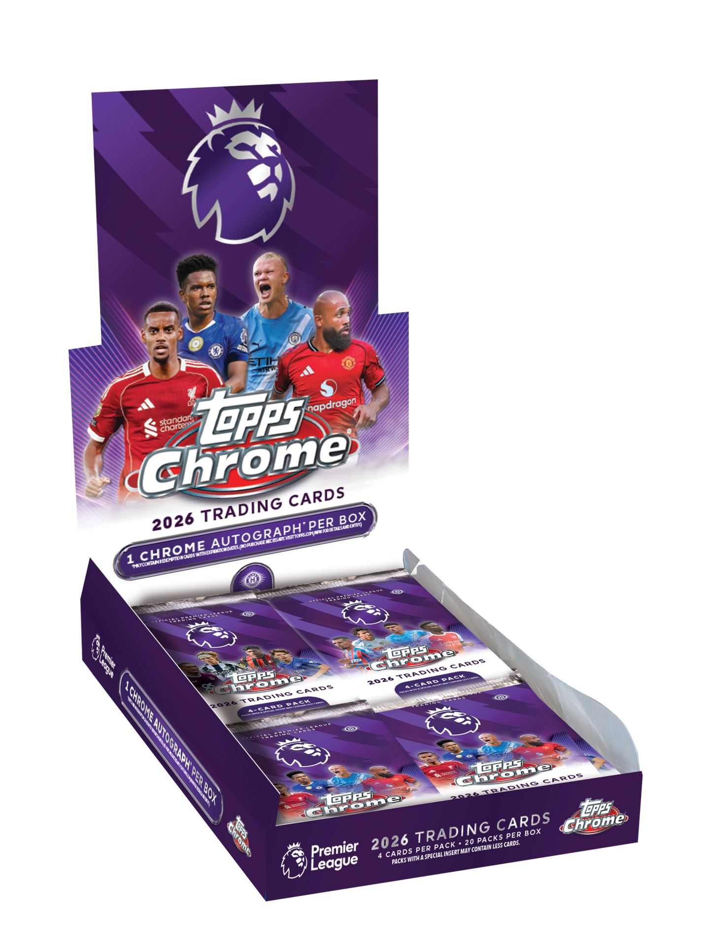 Topps Chrome Premier League 2025/26 - Hobby Box