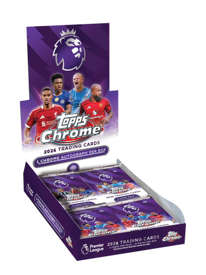 Topps Chrome Premier League 2025/26 - Hobby Box