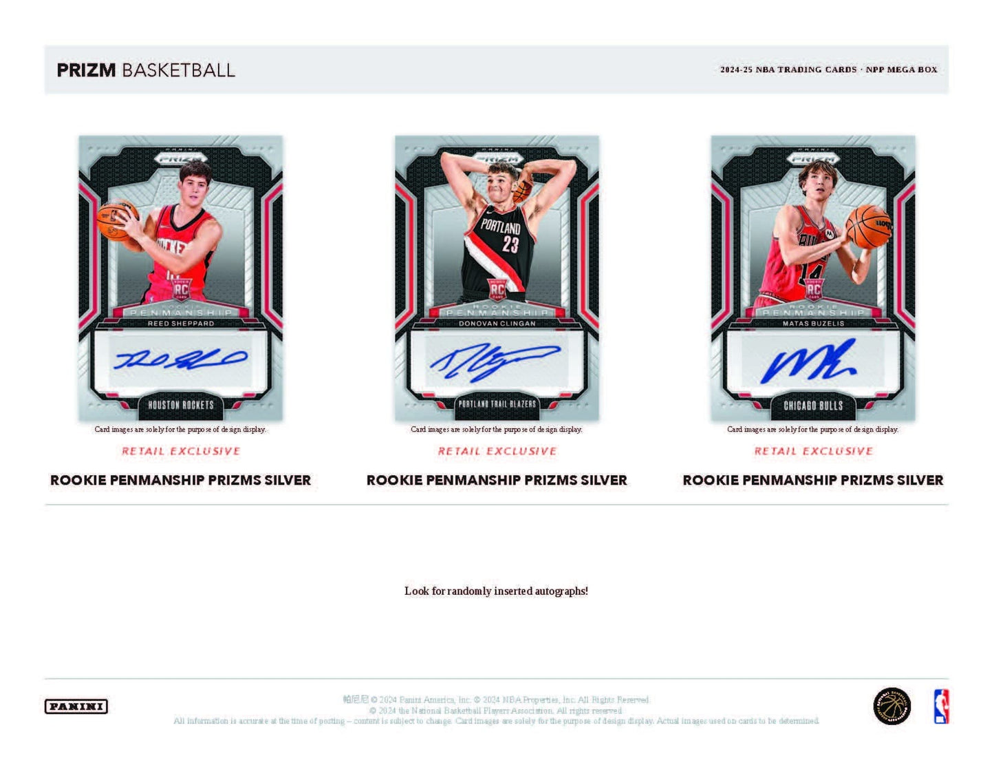 Panini Prizm NBA Basketball 2024/25 - Mega Box