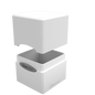Ultra PRO Satin Cube Deck Box - Arctic White