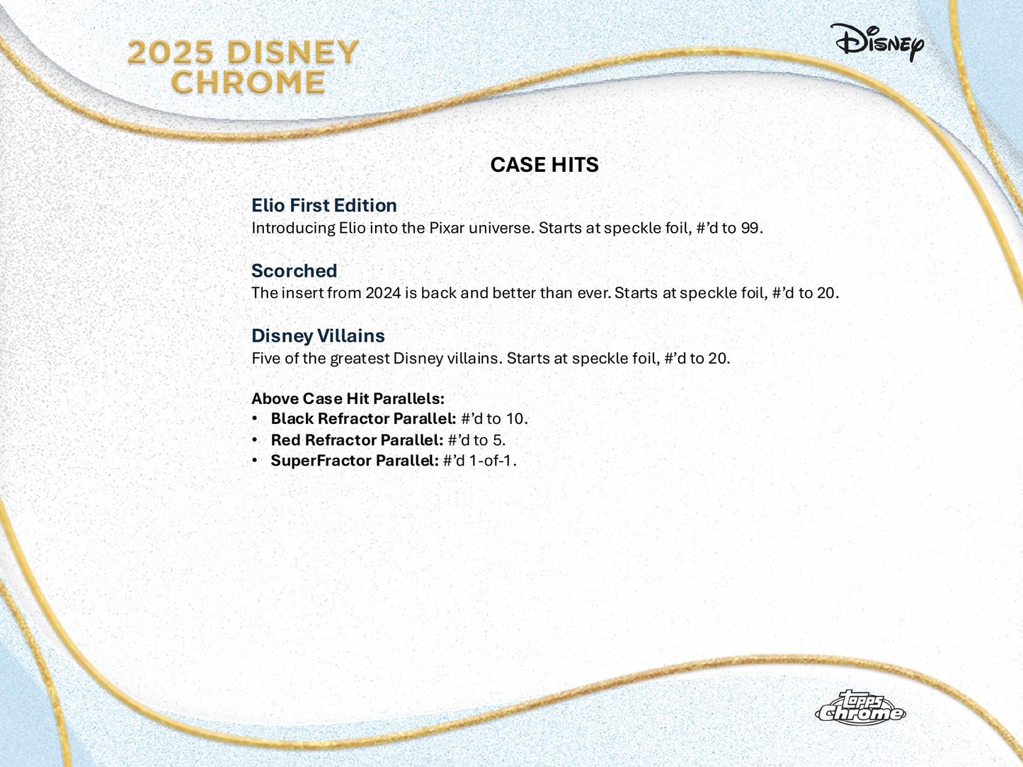 Topps Chrome Disney 2025 - Value Box