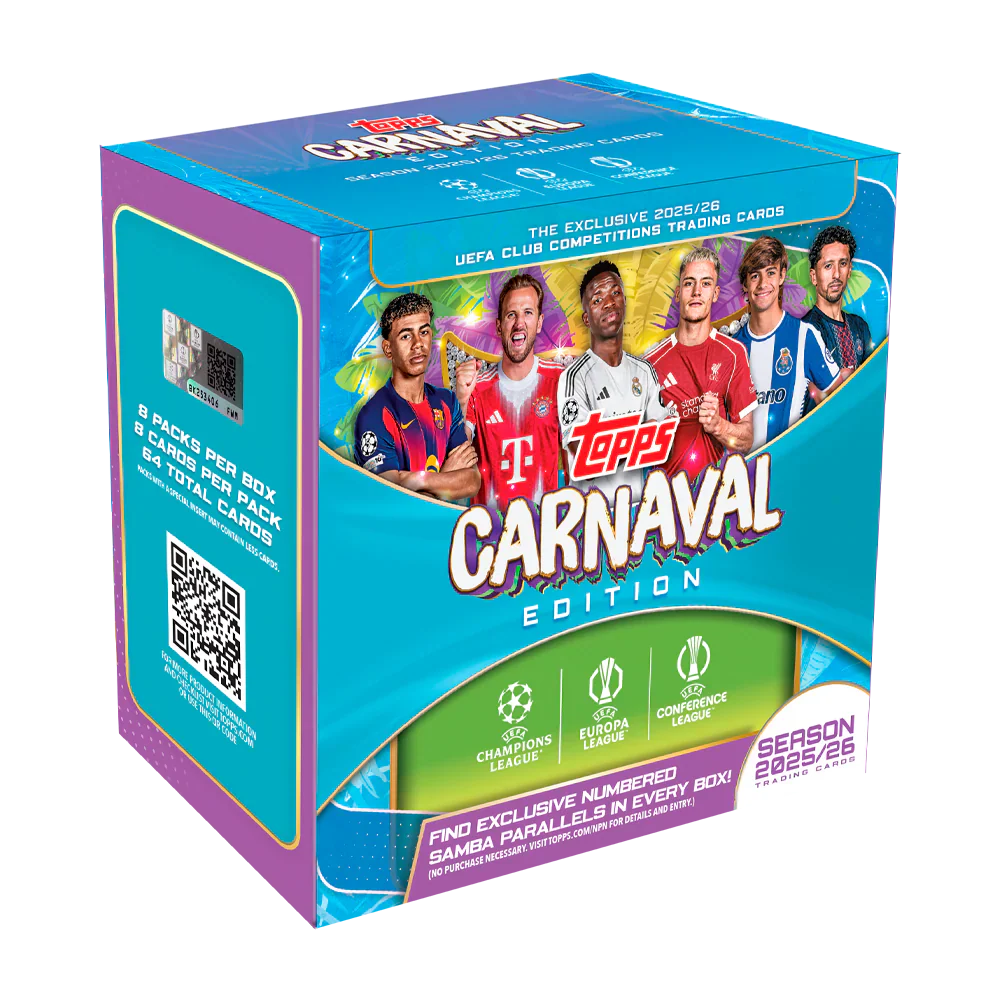 Topps UEFA Club Competitions 2025/26 - Carnaval Hobby Box