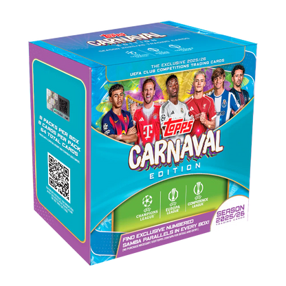 Topps UEFA Club Competitions 2025/26 - Carnaval Hobby Box