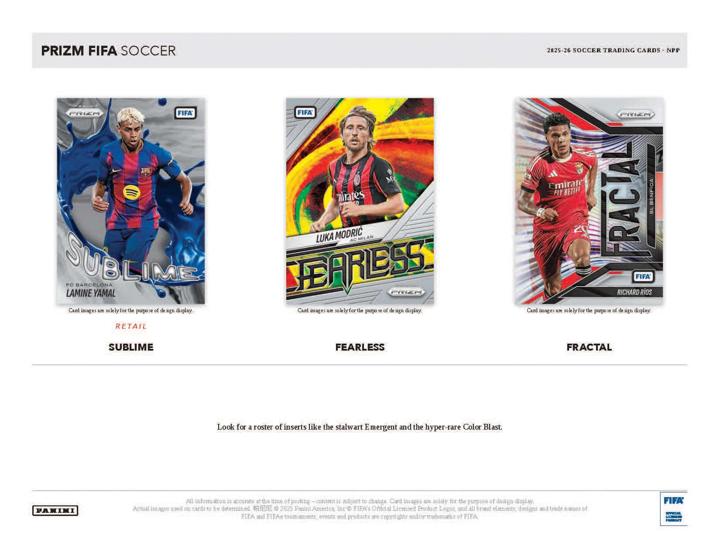 Panini Prizm FIFA 2025/26 - Blaster Box