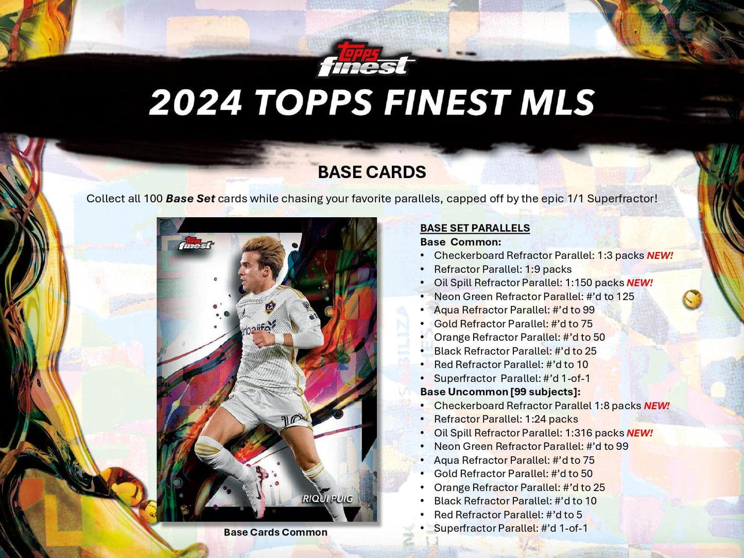 Topps Finest MLS 2024 - Hobby Box