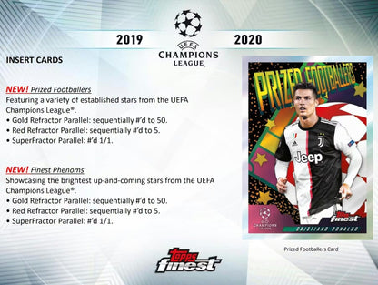 Topps Finest Champions League 2019/20 - Hobby Box
