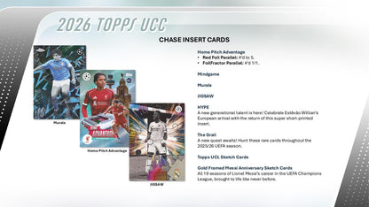 Topps UEFA Club Competitions Flagship 2025/26 - Hobby Box