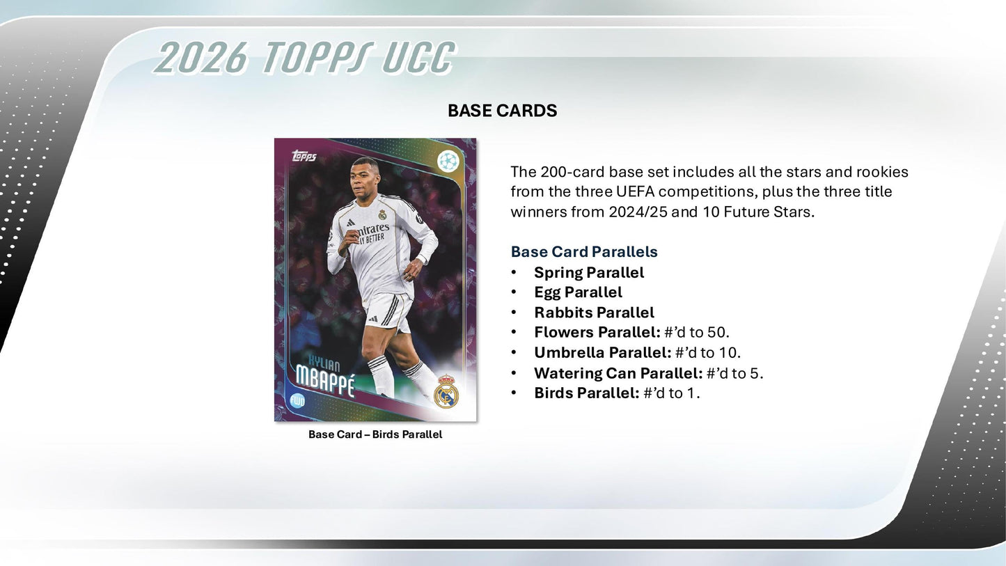 Topps UEFA Club Competitions Flagship 2025/26 - Spring Tin