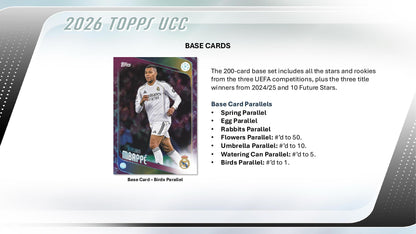 Topps UEFA Club Competitions Flagship 2025/26 - Spring Tin