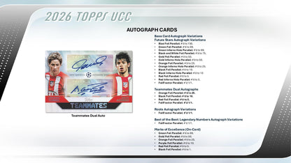 Topps UEFA Club Competitions Flagship 2025/26 - Value Box
