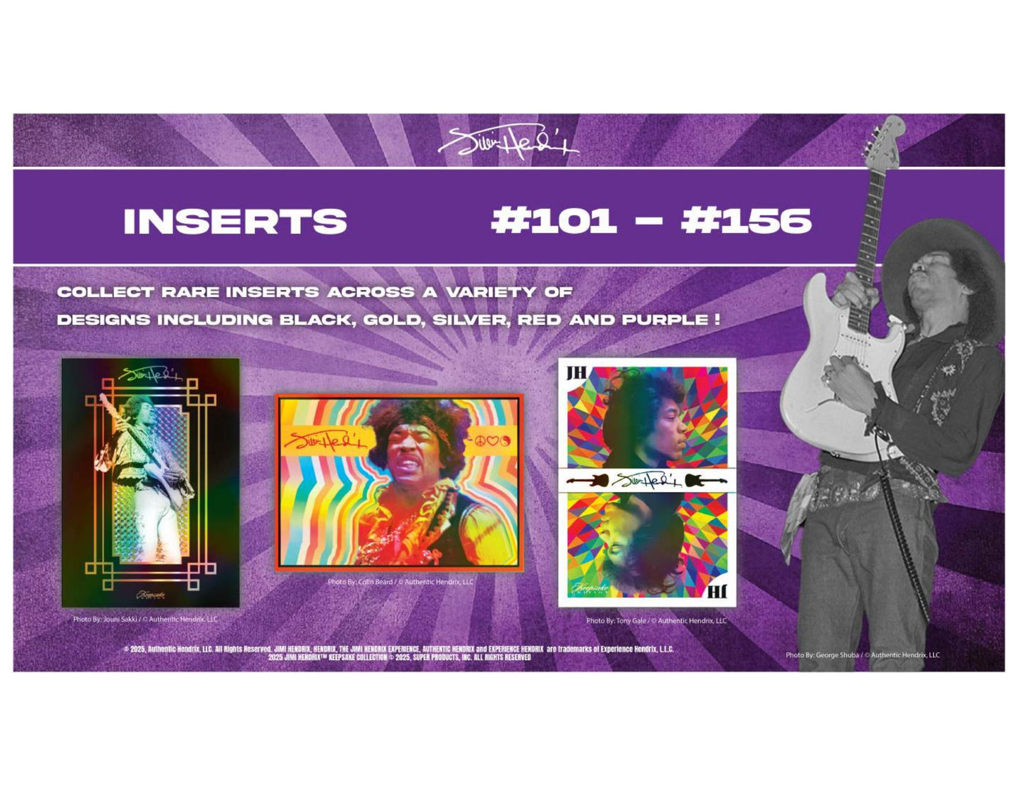 Keepsake Jimi Hendrix Collection 2025 - Hobby Box