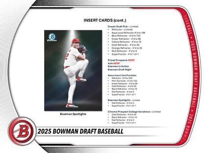 Topps Bowman Draft Baseball 2025 - Breakers Delight