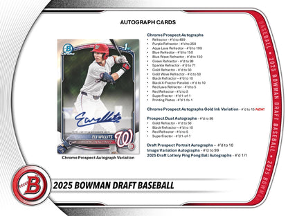 Topps Bowman Draft Baseball 2025 - Super Jumbo Box