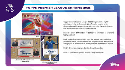 Topps Chrome Premier League 2025/26 - Hanger Pack