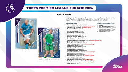 Topps Chrome Premier League 2025/26 - Hanger Pack