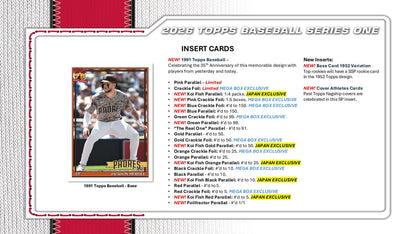 Topps MLB Baseball Series 1 2026 - Value Box