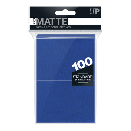 Ultra PRO PRO-Matte Standard Deck Protector sleeves - Blue (100)