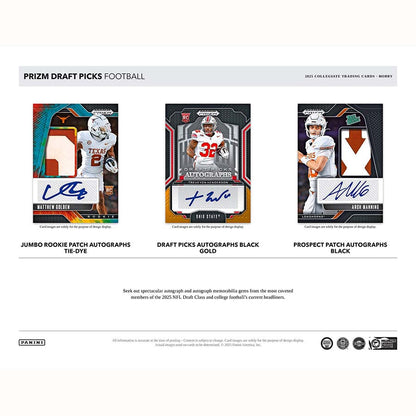Panini Prizm Draft Picks College Football 2025 - Hobby Box