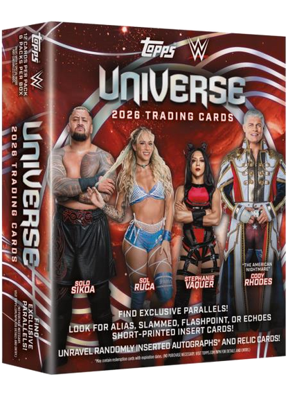 Topps WWE Universe 2026 - Mega Box