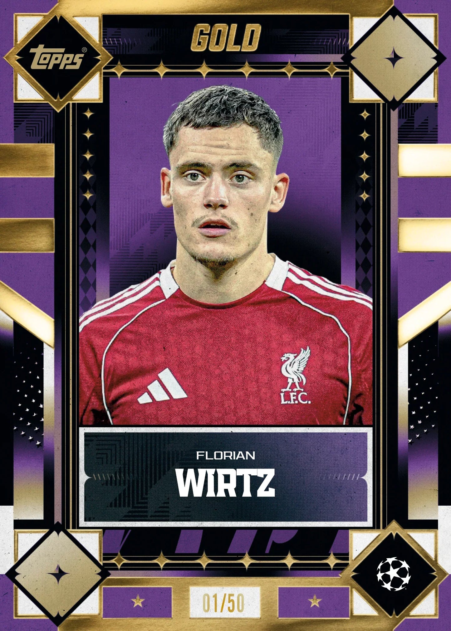 Topps Gold UEFA Club Competitions 2025/26 - Hobby Box