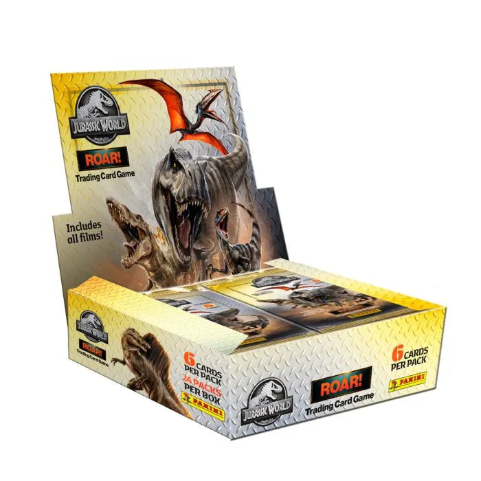 Panini Jurassic World Roar Trading Card Game - Booster Box (Display)