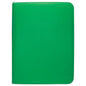 Ultra PRO Vivid 9-Pocket Zippered PRO-Binder - Green