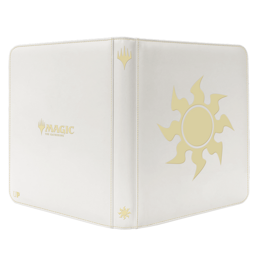 Ultra PRO Mana 8 - 12-Pocket Zip PRO-Binder - Plains