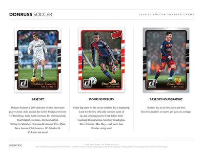 Panini Donruss Soccer 2016/17 - Hobby Box