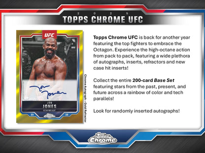 Topps Chrome UFC 2025 - Mega Box