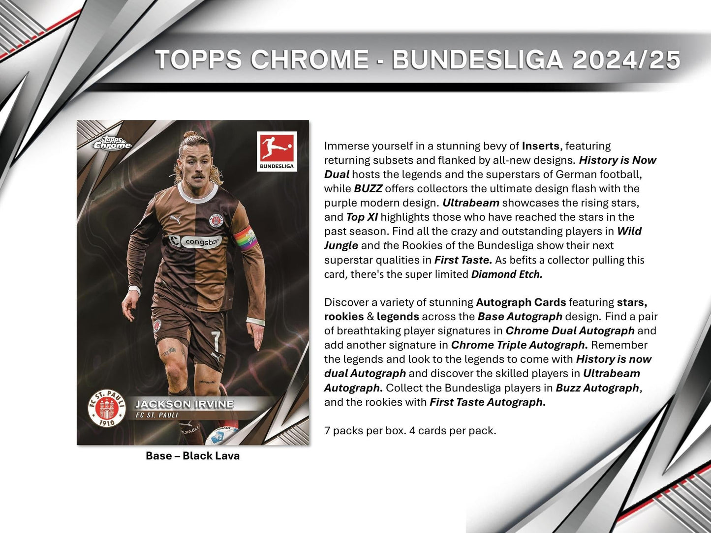 Topps Chrome Bundesliga 2024/25 - Value Box