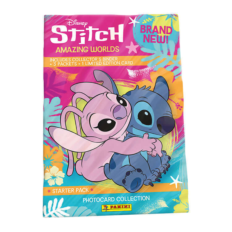Panini Disney Stitch - Amazing World Photocard Collection Starter Pack