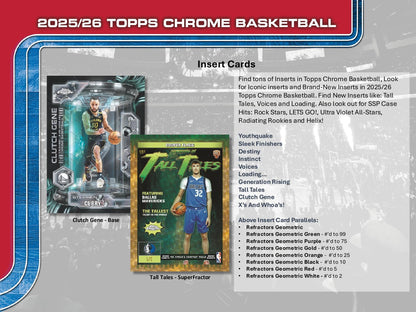 Topps Chrome Basketball 2025/26 - Breakers Delight