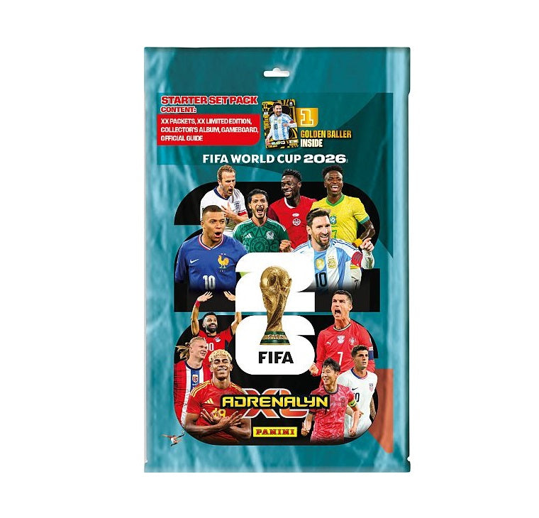 Panini FIFA World Cup 2026 AdrenalynXL Nordic Edition - Starter Pack