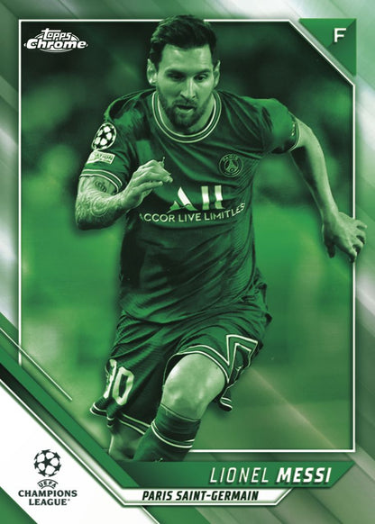 Topps Chrome UEFA Club Competitions 2021/22 - Hobby Box