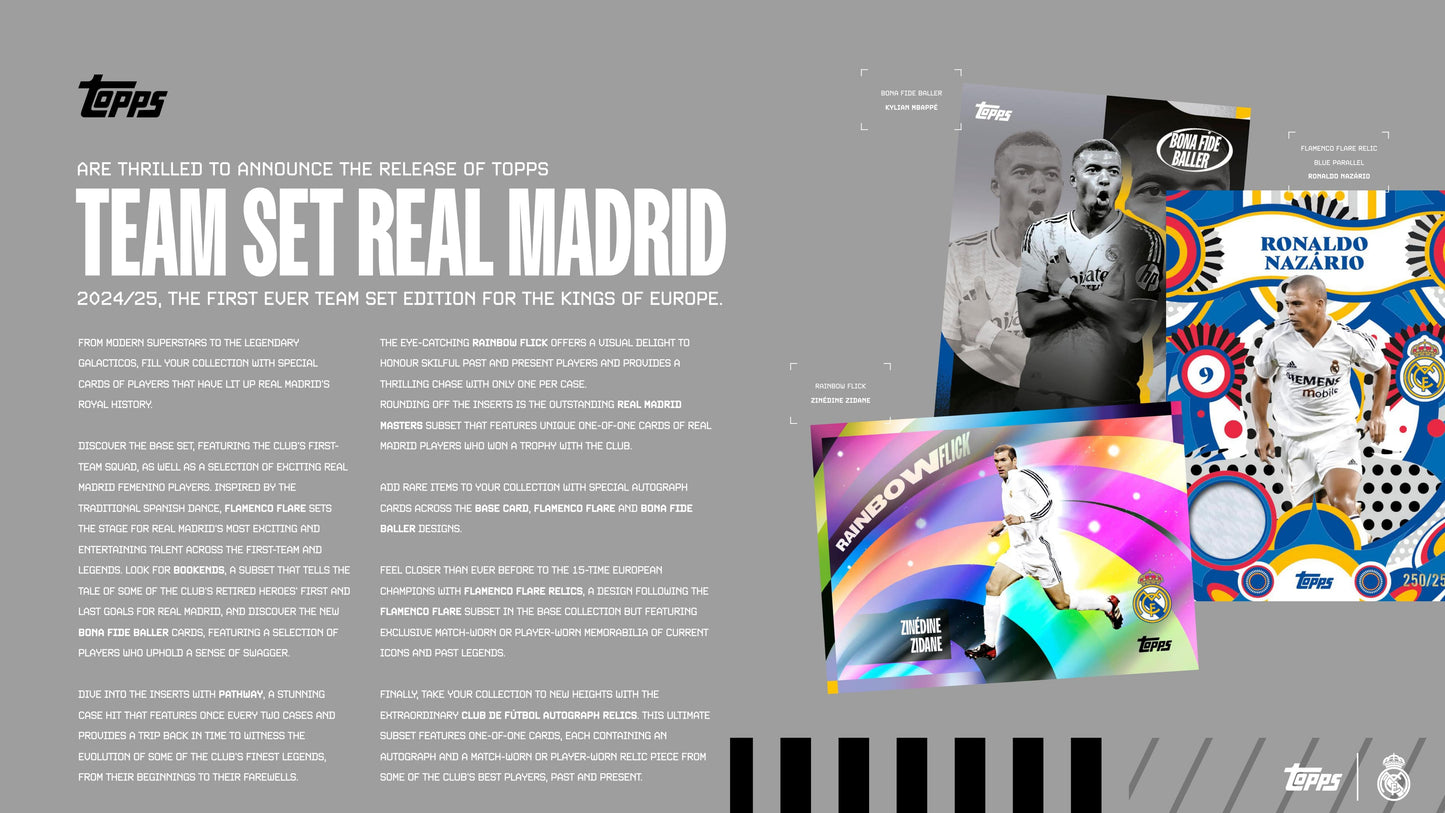 Topps Real Madrid Team Set 2024/25