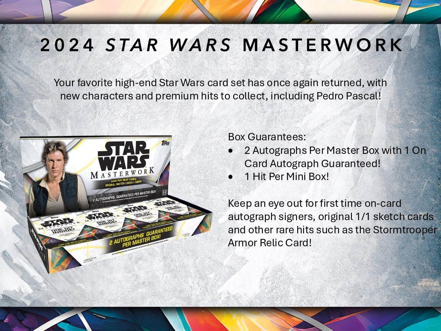 Topps Star Wars Masterwork 2024 - Hobby Box