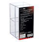 Ultra PRO 2-Compartment Card Box - Clear