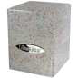 Ultra PRO Satin Cube Deck Box - Glitter Clear
