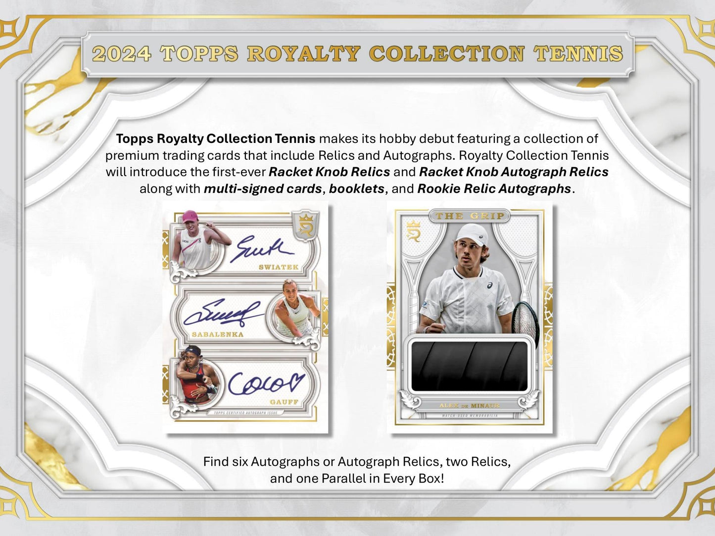 Topps Royalty Tennis 2024 - Hobby Box