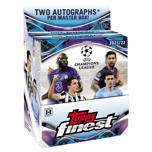 Topps Finest UEFA Champions League 2021/22 - Hobby Box