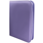 Ultra PRO Vivid 4-Pocket Zippered PRO-Binder - Purple