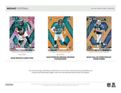 Panini Mosaic Football 2025 - Fat Pack