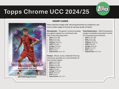 Topps Chrome UEFA Club Competitions 2024/25 - Breaker's Delight