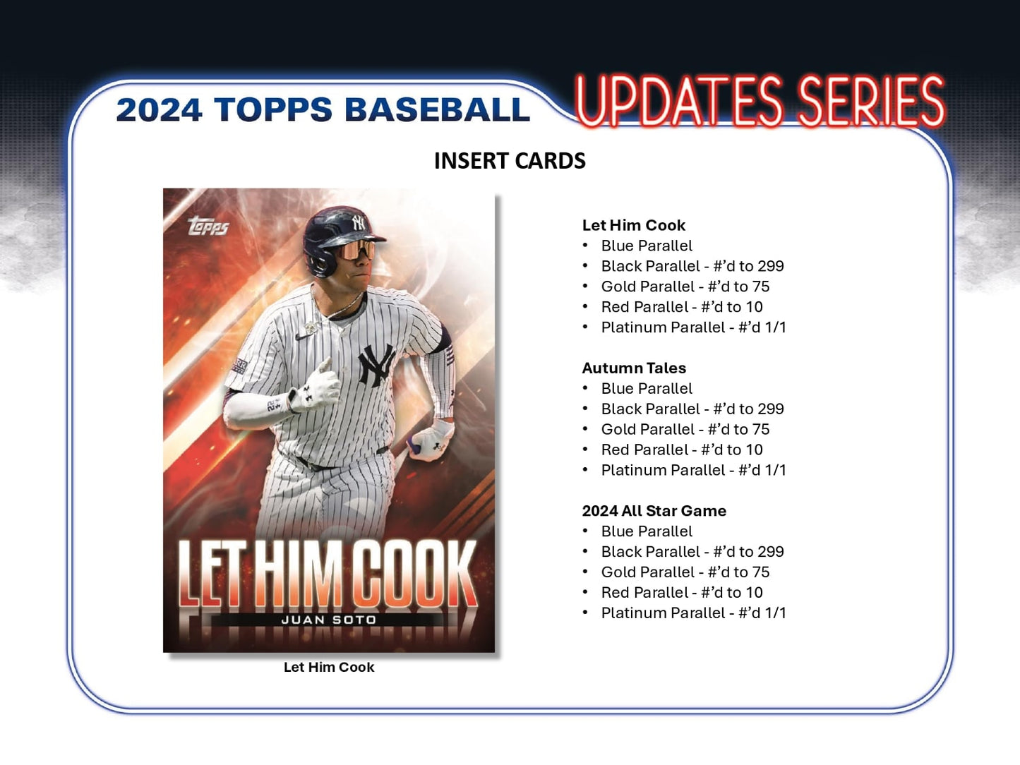 Topps Update Series Baseball 2024 - Jumbo Box