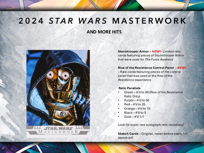 Topps Star Wars Masterwork 2024 - Hobby Box